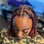 Invisible locs extensions w/ wash & hair included