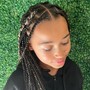 Medium Knotless Box Braids