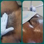 Men's Back Wax (Half)