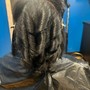 Tree Braids with Virgin hair included