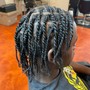 Shampoo treatment braided down