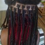 Comb Twist, two strands twists