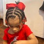 Kids medium Box Braids