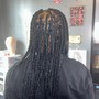 Med midback length island twists