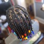 Medium goddess box Braids shoulder  length