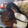 Kids medium Box Braids