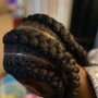 Small knotless braids