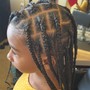 005. Kid's Cornrow Braids (No added hair)