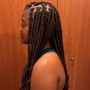 Large knotless Box Braids