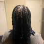 Knotless braids