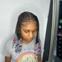 Knotless kids Box Braids