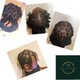 Loc Re-twist & Style midback