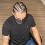 Men’s 2 braids (high top only)