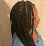 2 Straight Back Feed-In Braids