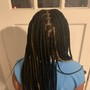 2 Straight Back Feed-In Braids