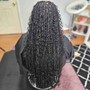 French curls braids (Small)