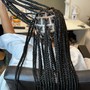 Pre part box braids