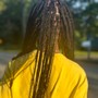 Smedium Knotless braids