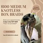 Box Braids *Medium