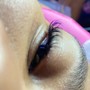 extensions lash set with color