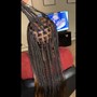 Small Knotless Boho Braids