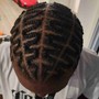 Straight Back Cornrows