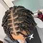 Starter locs 2 stand twist