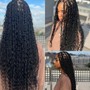 BoHo Knotless Box Braids