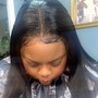 Glueless Lace Closure Sew In