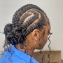 Cornrows without extentions