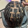 Kid's Natural Braids (no extensions)