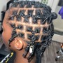 Kid's Natural Braids (no extensions)