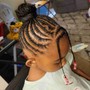 Kid's Braids No Weave (5-10yr)