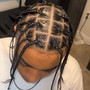 Straight back Feedin Braids (6-8)(No Stitch)