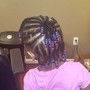 Kids Feed-In Cornrows (Small)