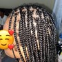 Kids Large Knotless Braids