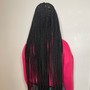 Medium Knotless Braids