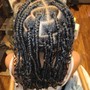 Medium Knotless Braids