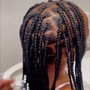 Kid's Braids half/half feedin & knotless braids