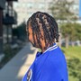 Basic shampoo+Retwist +2 strands or Plaits