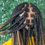 Medium Knotless Braids