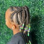 Medium Knotless Braids