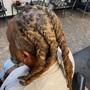 Retwist and Style to the scalp