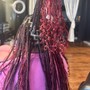 SMedium Knotless Braids ( HAIR INCLUDED)