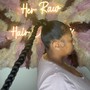 Half Up Half Down (Quick Weave)