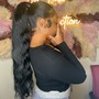 Half Up Half Down (Quick Weave)