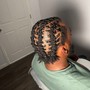 KIDS RETWIST W/ STYLE (UNDER CUT OR MOHAWK)