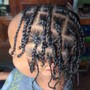 Natural Twist or Plaits