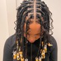 Root Touch up for Box Braids (Half Head)