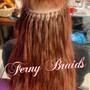 Gypsy braids middle back smedium